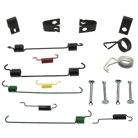 Carlson Brake Hardware Mazda 03-99 All In 1 Kit, 17370 17370